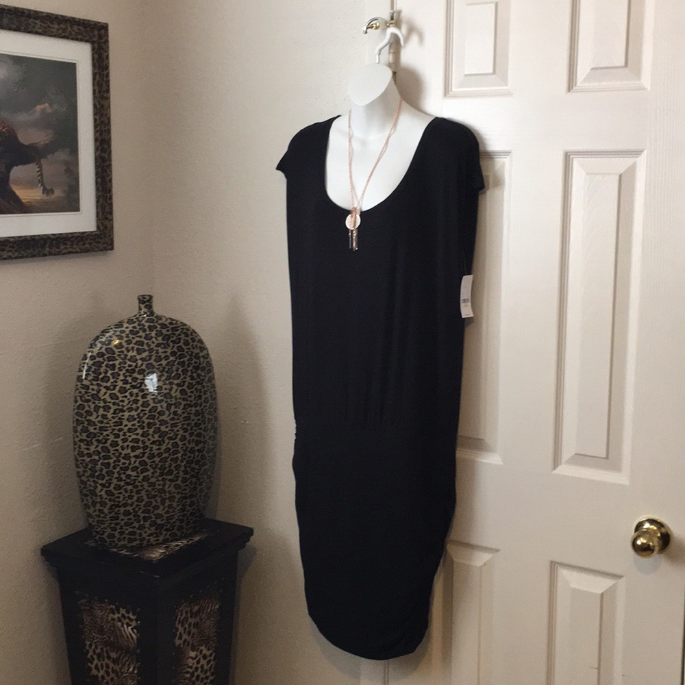 Sexy black dress
